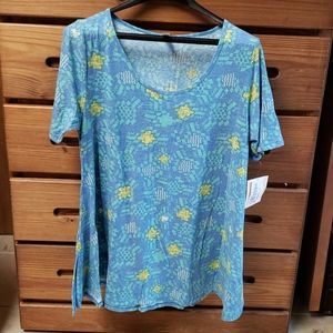 LuLaRoe "Perfect Tee" womens Medium (12-18)